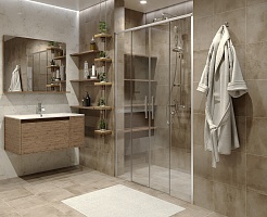 Grossman Душевая дверь в нишу Fly GR-D140 – фотография-2